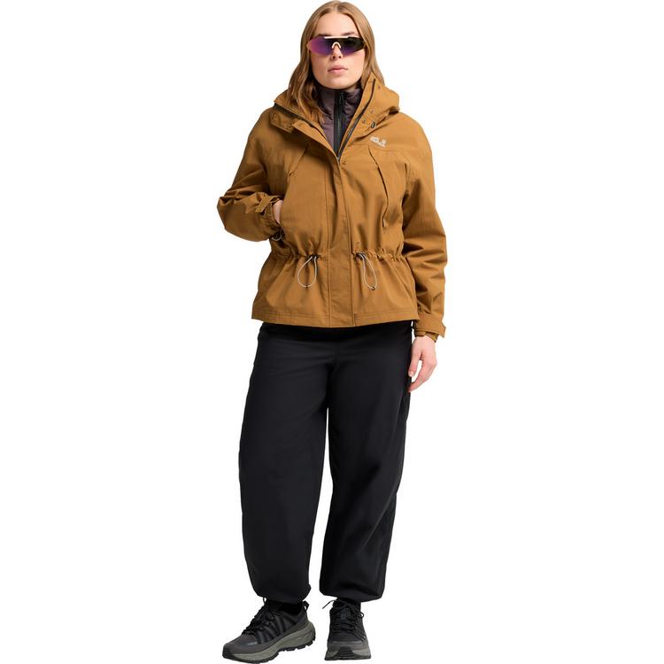 Jack Wolfskin Jack Wolfskin SENSORA 3IN1 JKT W Funktionsjacke Damen - peanut - 2 | SportScheck