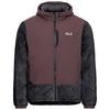 Jack Wolfskin SENSORA HYBRID HOODED JKT M Funktionsjacke Herren - sheer plum