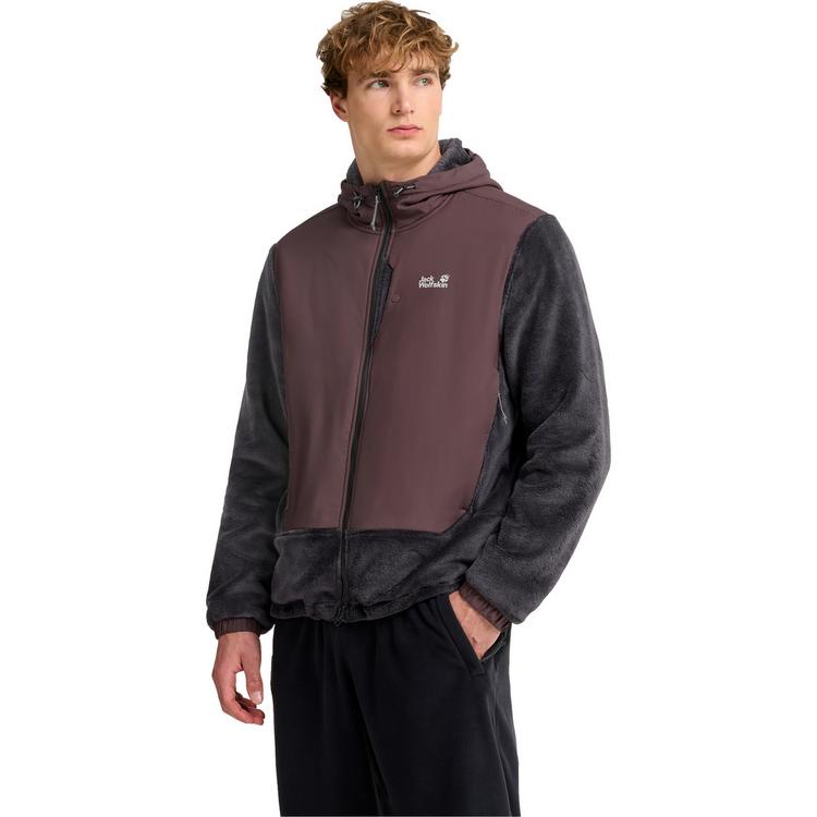 Jack Wolfskin Jack Wolfskin SENSORA HYBRID HOODED JKT M Funktionsjacke Herren - sheer plum - 0 | SportScheck