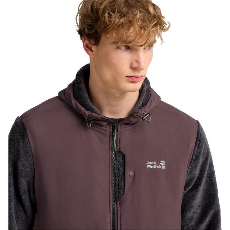 Jack Wolfskin Jack Wolfskin SENSORA HYBRID HOODED JKT M Funktionsjacke Herren - sheer plum - 0 | SportScheck