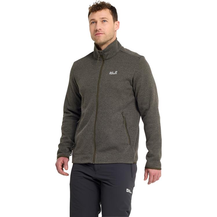 Jack Wolfskin Jack Wolfskin PINETRAIL FZ M Fleecejacke Herren - obsidian moss - 0 | SportScheck