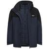 Jack Wolfskin ROMBERG 2 3IN1 JKT M Funktionsjacke Herren - midnight sky