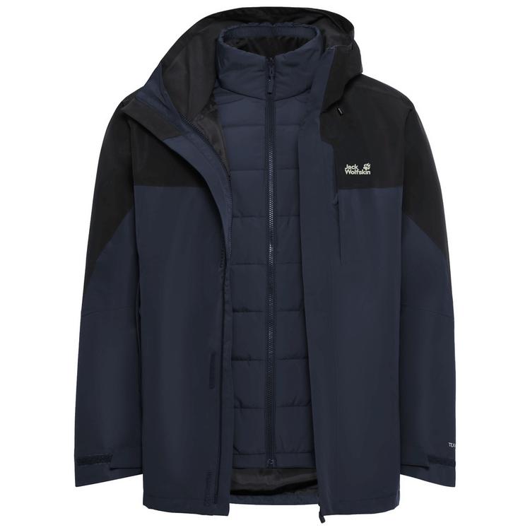 Jack Wolfskin Jack Wolfskin ROMBERG 2 3IN1 JKT M Funktionsjacke Herren - midnight sky - 0 | SportScheck