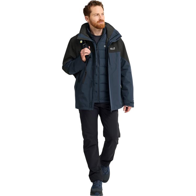 Jack Wolfskin Jack Wolfskin ROMBERG 2 3IN1 JKT M Funktionsjacke Herren - midnight sky - 2 | SportScheck