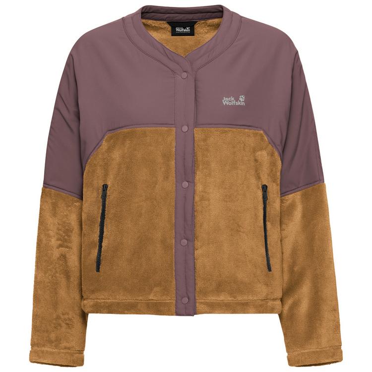 Jack Wolfskin Jack Wolfskin SENSORA HYBRID JKT W Fleecejacke Damen - peanut - 0 | SportScheck