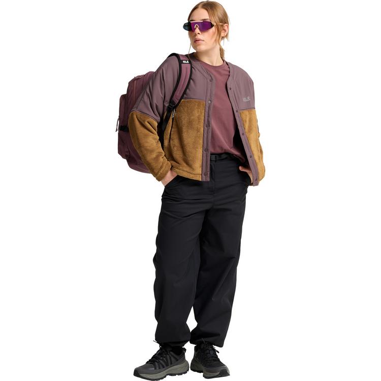 Jack Wolfskin Jack Wolfskin SENSORA HYBRID JKT W Fleecejacke Damen - peanut - 2 | SportScheck
