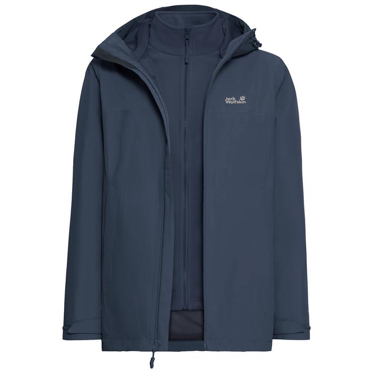 Jack Wolfskin Jack Wolfskin MOONRISE 2 3IN1 JKT W Funktionsjacke Damen - midnight sky - 0 | SportScheck