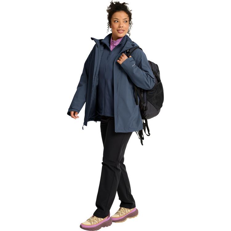 Jack Wolfskin Jack Wolfskin MOONRISE 2 3IN1 JKT W Funktionsjacke Damen - midnight sky - 2 | SportScheck
