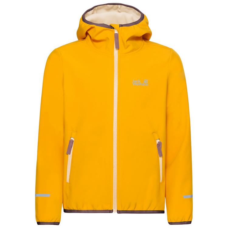 Jack Wolfskin Jack Wolfskin FOURWINDS JKT K Funktionsjacke Kinder - burly yellow JW - 0 | SportScheck