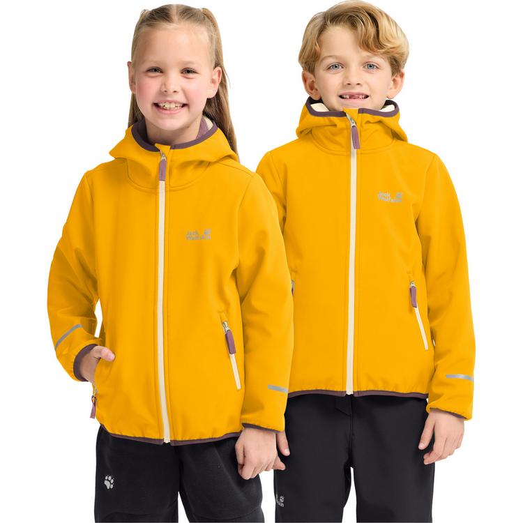 Jack Wolfskin Jack Wolfskin FOURWINDS JKT K Funktionsjacke Kinder - burly yellow JW - 0 | SportScheck