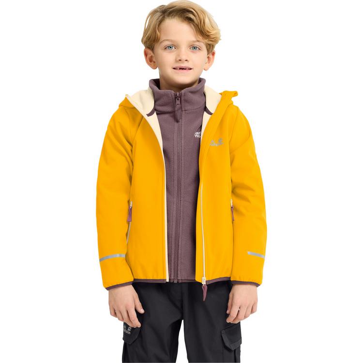 Jack Wolfskin Jack Wolfskin FOURWINDS JKT K Funktionsjacke Kinder - burly yellow JW - 0 | SportScheck