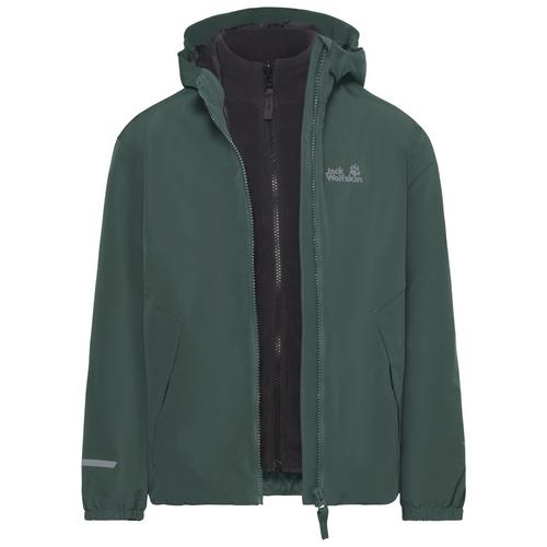 Jack Wolfskin ICELAND 3IN1 JKT K Fleecejacke Kinder