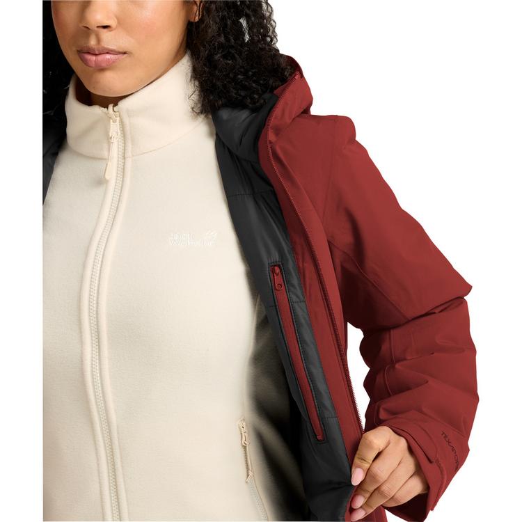 Jack Wolfskin Jack Wolfskin HEIDELSTEIN 2 INS JKT W Funktionsjacke Damen - merlot - 0 | SportScheck