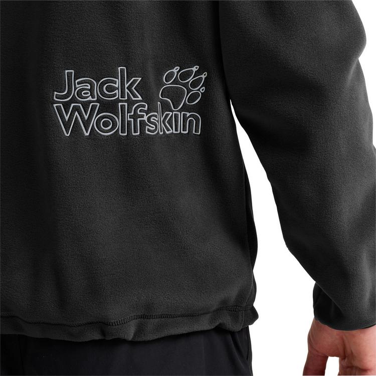 Jack Wolfskin Jack Wolfskin SOLACE CREWNECK Fleecepullover - black - 1 | SportScheck