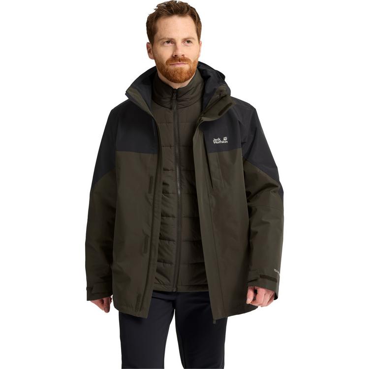 Jack Wolfskin Jack Wolfskin ROMBERG 2 3IN1 JKT M Funktionsjacke Herren - obsidian moss - 0 | SportScheck
