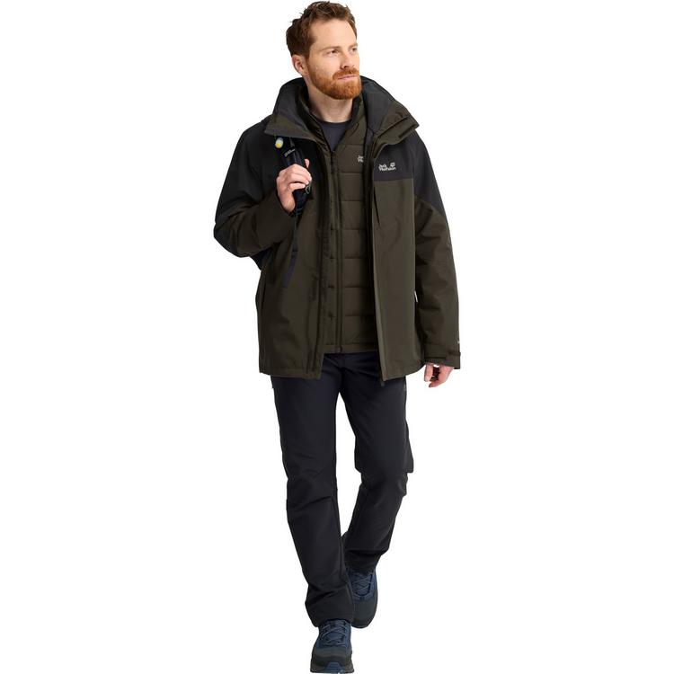 Jack Wolfskin Jack Wolfskin ROMBERG 2 3IN1 JKT M Funktionsjacke Herren - obsidian moss - 2 | SportScheck