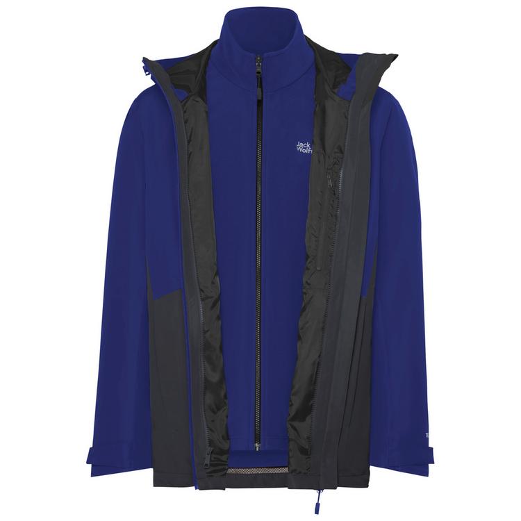 Jack Wolfskin Jack Wolfskin STONETRAIL 3IN1 JKT M Funktionsjacke Herren - phantom - 0 | SportScheck