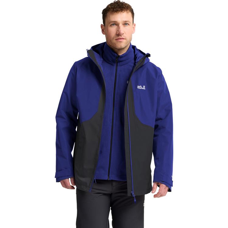 Jack Wolfskin Jack Wolfskin STONETRAIL 3IN1 JKT M Funktionsjacke Herren - phantom - 0 | SportScheck