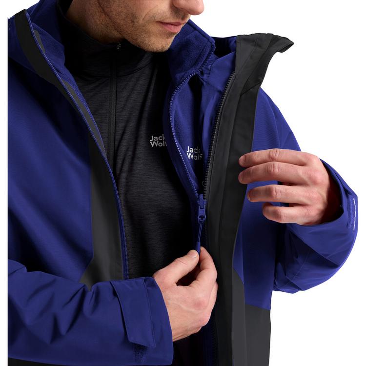 Jack Wolfskin Jack Wolfskin STONETRAIL 3IN1 JKT M Funktionsjacke Herren - phantom - 0 | SportScheck