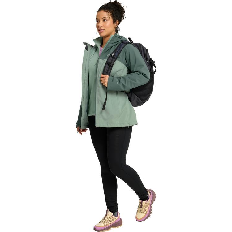 Jack Wolfskin Jack Wolfskin MOONRISE 2 3IN1 JKT W Funktionsjacke Damen - green zinnia - 2 | SportScheck