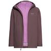 Jack Wolfskin MOONRISE 2 3IN1 JKT W Funktionsjacke Damen - sheer plum