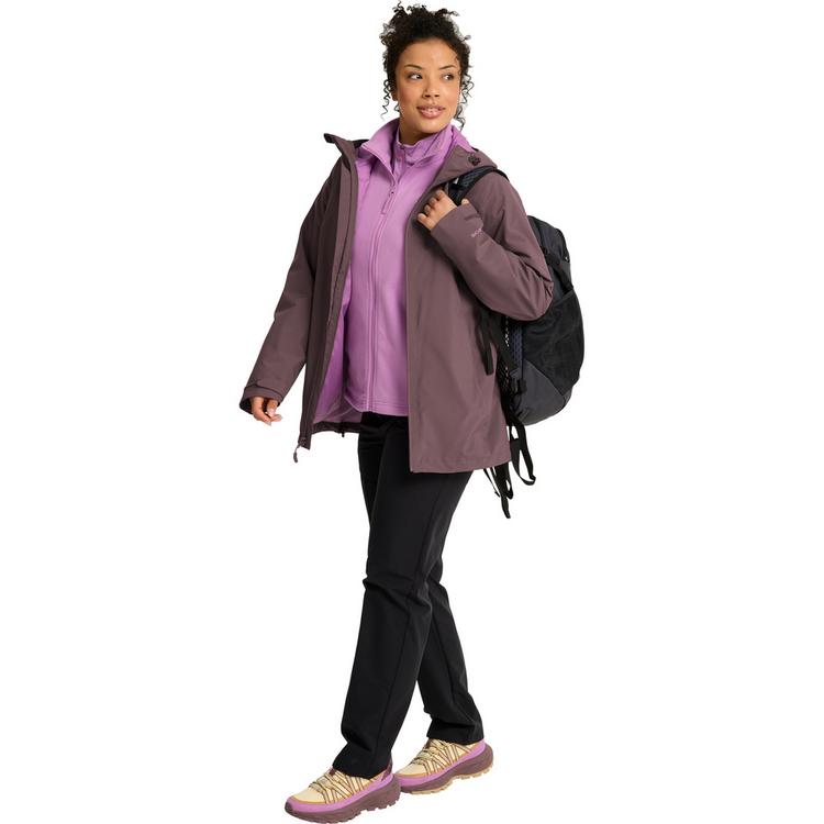 Jack Wolfskin Jack Wolfskin MOONRISE 2 3IN1 JKT W Funktionsjacke Damen - sheer plum - 2 | SportScheck