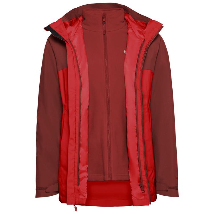 Jack Wolfskin Jack Wolfskin MOONRISE 2 3IN1 JKT W Funktionsjacke Damen - siren red - 0 | SportScheck