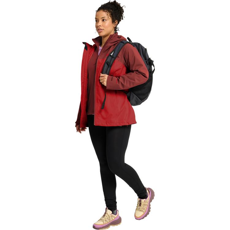 Jack Wolfskin Jack Wolfskin MOONRISE 2 3IN1 JKT W Funktionsjacke Damen - siren red - 2 | SportScheck