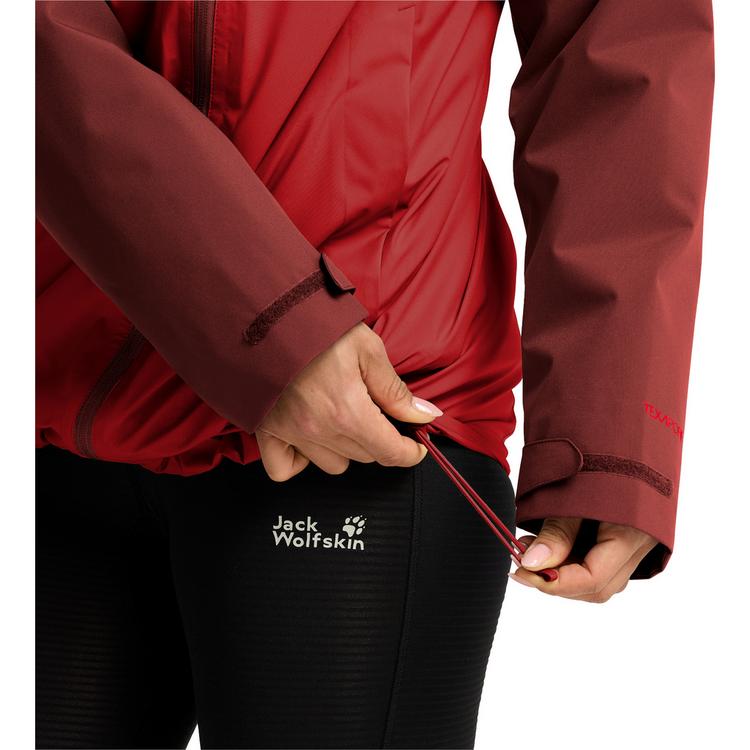 Jack Wolfskin Jack Wolfskin MOONRISE 2 3IN1 JKT W Funktionsjacke Damen - siren red - 2 | SportScheck