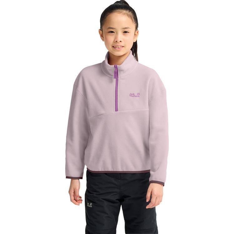 Jack Wolfskin Jack Wolfskin TAUNUS 100 REBEL HZ K Fleecepullover Kinder - PAW dusty blush - 0 | SportScheck