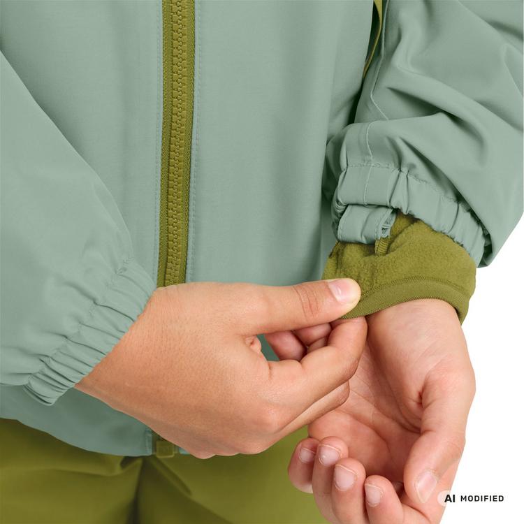 Jack Wolfskin Jack Wolfskin ICELAND 3IN1 JKT K Fleecejacke Kinder - green zinnia - 3 | SportScheck