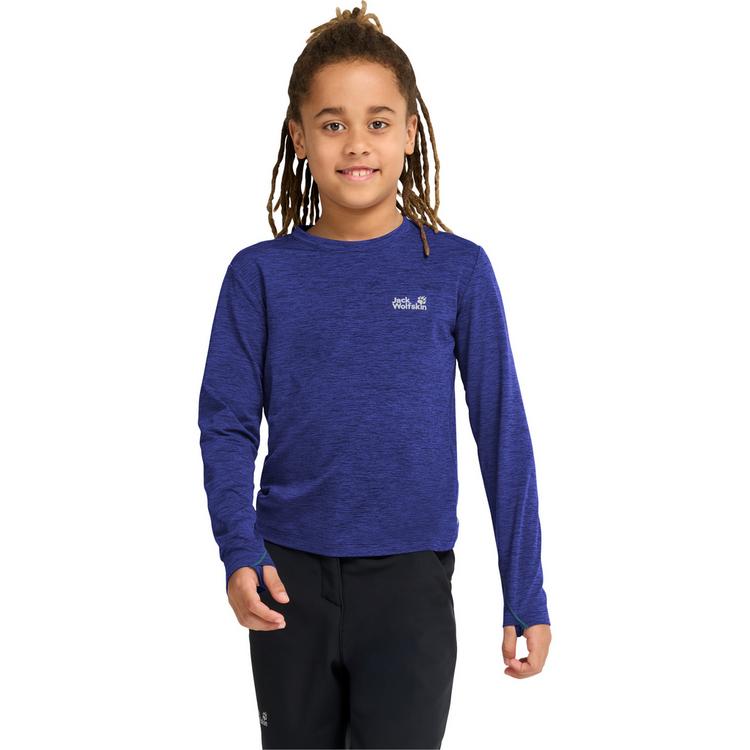 Jack Wolfskin Jack Wolfskin TRAIL LS K Funktionsshirt Kinder - glow ink - 2 | SportScheck