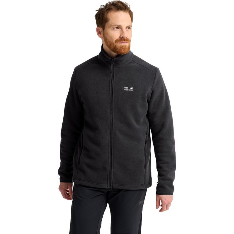 Jack Wolfskin Jack Wolfskin TAUNUS 300 JKT M Fleecejacke Herren - black - 0 | SportScheck