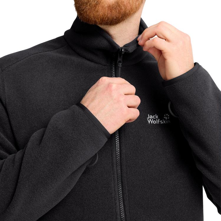 Jack Wolfskin Jack Wolfskin TAUNUS 300 JKT M Fleecejacke Herren - black - 0 | SportScheck