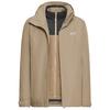 Jack Wolfskin STONELITE 3IN1 JKT M Funktionsjacke Herren - hazel wood