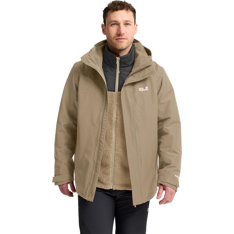 Jack Wolfskin Jack Wolfskin STONELITE 3IN1 JKT M Funktionsjacke Herren - hazel wood - 0 | SportScheck