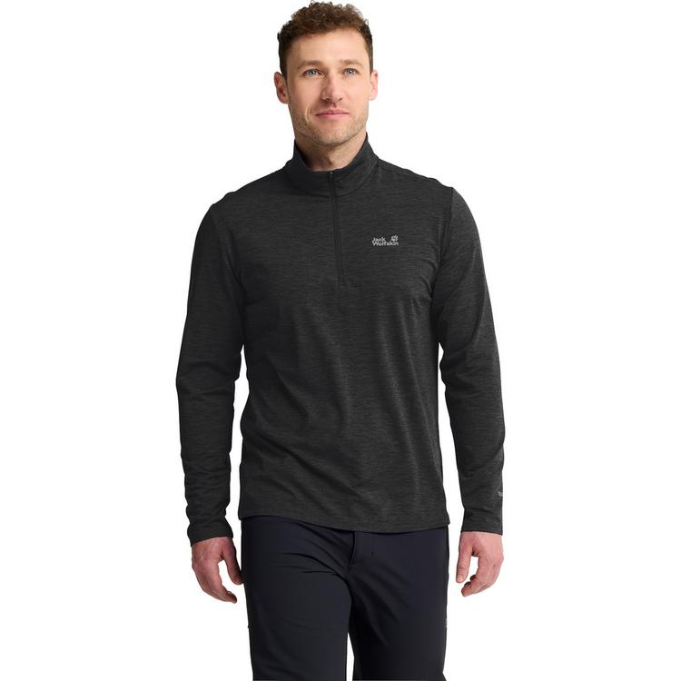 Jack Wolfskin Jack Wolfskin TRAIL HZ M Funktionsshirt Herren - black - 0 | SportScheck
