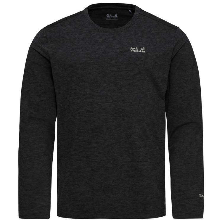Jack Wolfskin Jack Wolfskin TRAIL LS M Funktionsshirt Herren - black - 0 | SportScheck