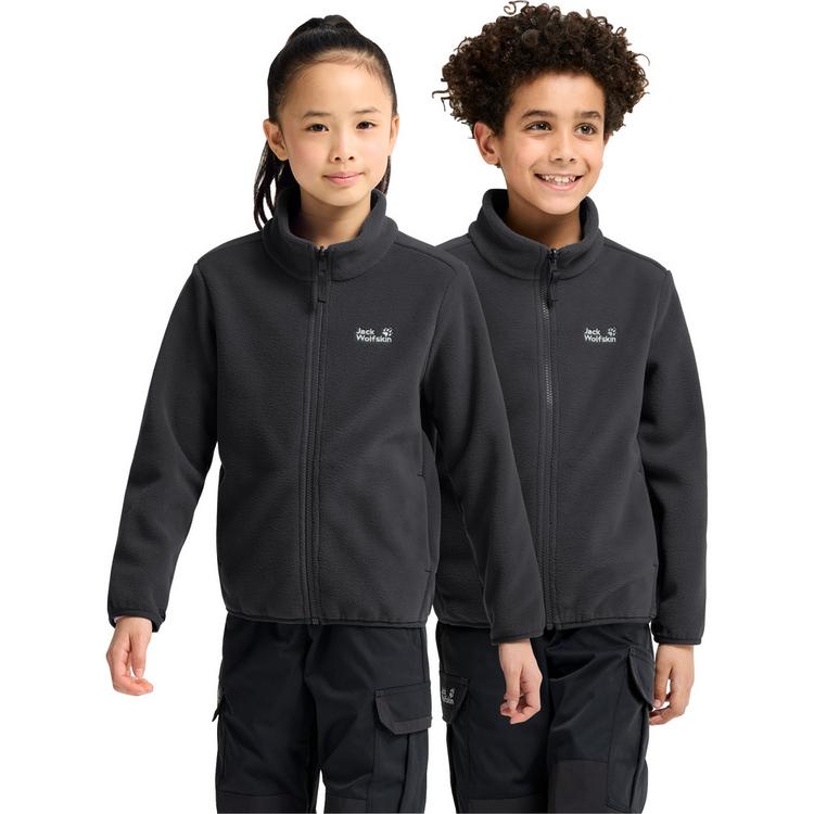 Jack Wolfskin Jack Wolfskin TAUNUS 200 FZ K Fleecejacke Kinder - black - 0 | SportScheck