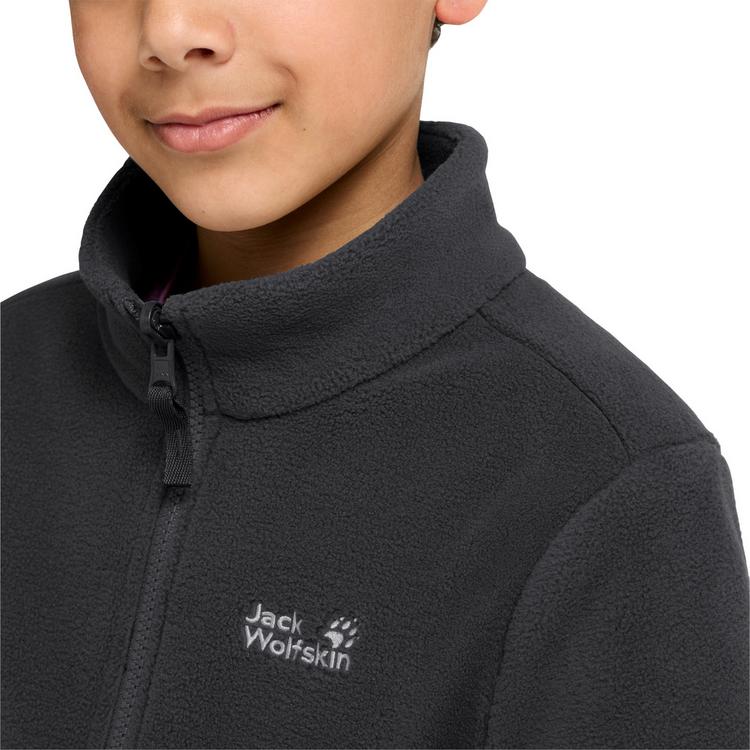 Jack Wolfskin Jack Wolfskin TAUNUS 200 FZ K Fleecejacke Kinder - black - 2 | SportScheck