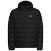 Jack Wolfskin WILD PASS DOWN HOODY M RDS Daunenjacke Herren - black