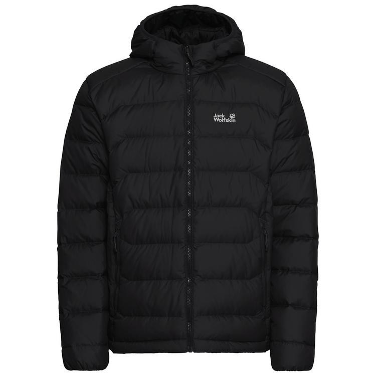 Jack Wolfskin Jack Wolfskin WILD PASS DOWN HOODY M RDS Daunenjacke Herren - black - 0 | SportScheck