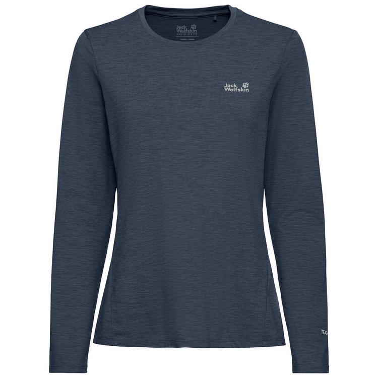 Jack Wolfskin Jack Wolfskin TRAIL LS W Funktionsshirt Damen - midnight sky - 0 | SportScheck