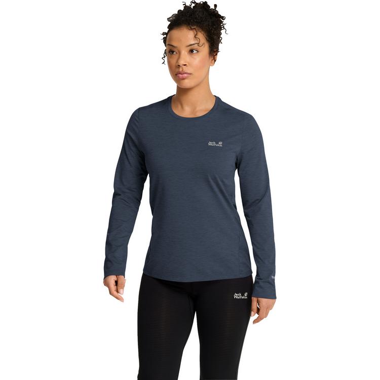 Jack Wolfskin Jack Wolfskin TRAIL LS W Funktionsshirt Damen - midnight sky - 0 | SportScheck