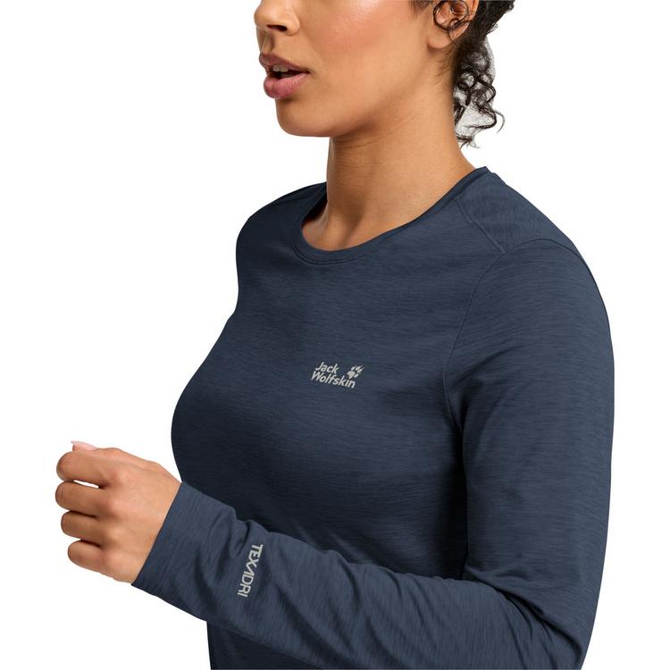 Jack Wolfskin Jack Wolfskin TRAIL LS W Funktionsshirt Damen - midnight sky - 0 | SportScheck