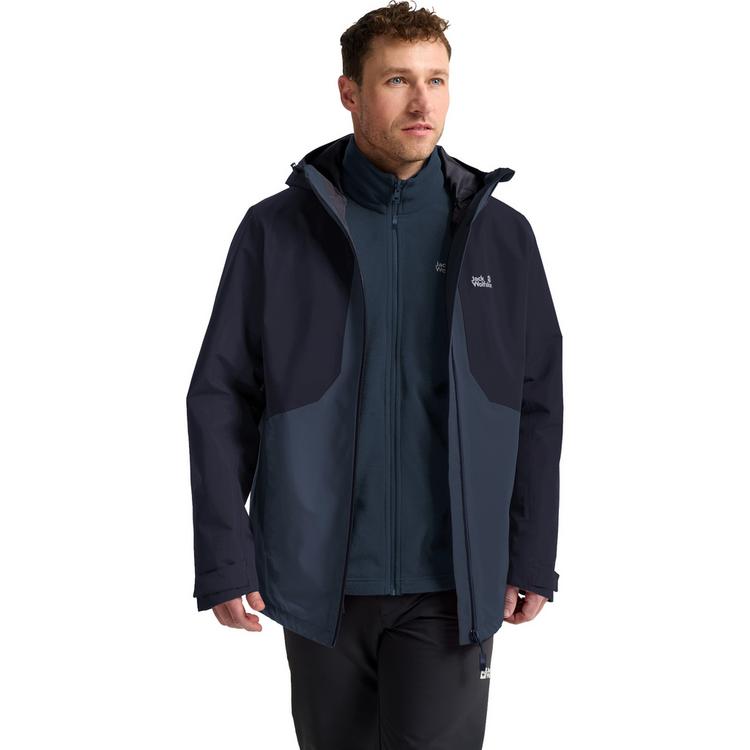 Jack Wolfskin Jack Wolfskin STONETRAIL 3IN1 JKT M Funktionsjacke Herren - midnight sky - 0 | SportScheck