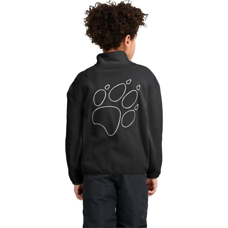 Jack Wolfskin Jack Wolfskin TAUNUS 100 REBEL HZ K Fleecepullover Kinder - PAW black - 1 | SportScheck