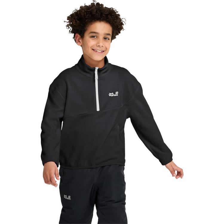 Jack Wolfskin Jack Wolfskin TAUNUS 100 REBEL HZ K Fleecepullover Kinder - PAW black - 2 | SportScheck