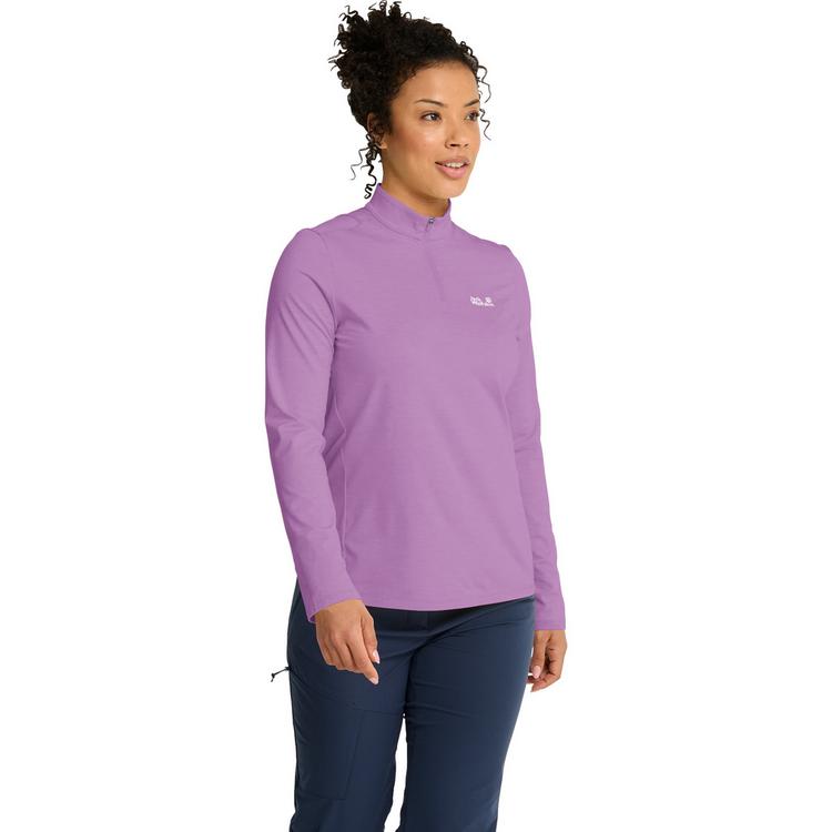 Jack Wolfskin Jack Wolfskin TRAIL HZ W Funktionsshirt Damen - vivid orchid - 0 | SportScheck