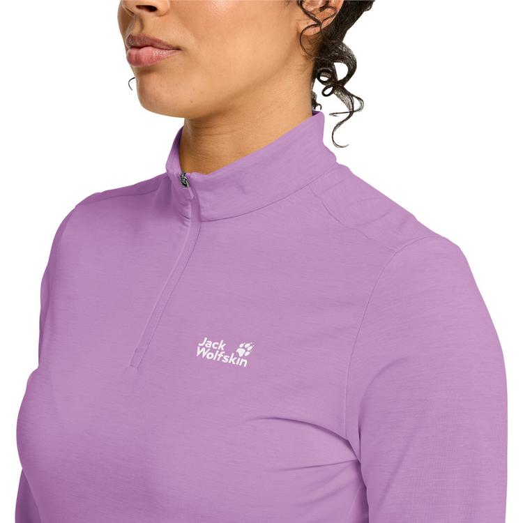 Jack Wolfskin Jack Wolfskin TRAIL HZ W Funktionsshirt Damen - vivid orchid - 0 | SportScheck